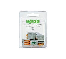 Клемма WAGO 3x0.08-2.5(4)мм (5шт) | код. 2551 | WAGO-DORI